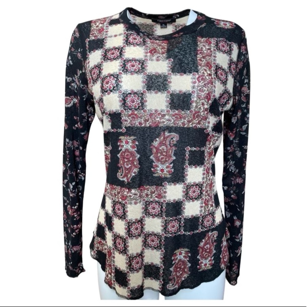 Karen Kane Instyle. Sheer blouse in XL